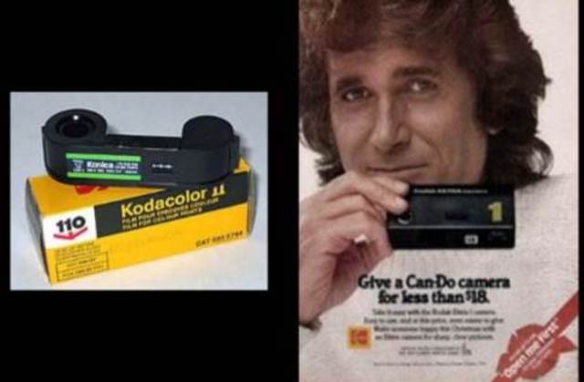 110 format cameras introduced by Kodak.