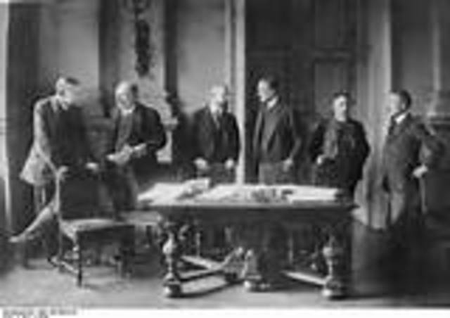 Treaty of Versailles signed
