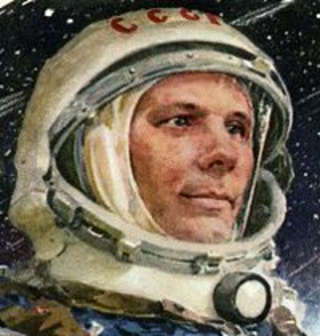 Jurij Aleksejevitj Gagarin, första människan i rymden