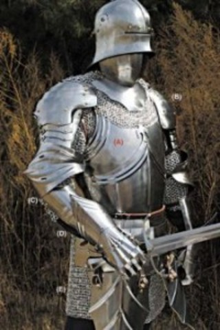 1300's knight clothing