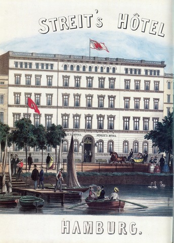 Eröffnung des Streit's Hotel