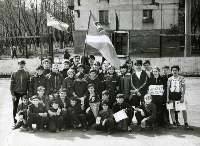 Пробег, посвященный  40-летию Победы