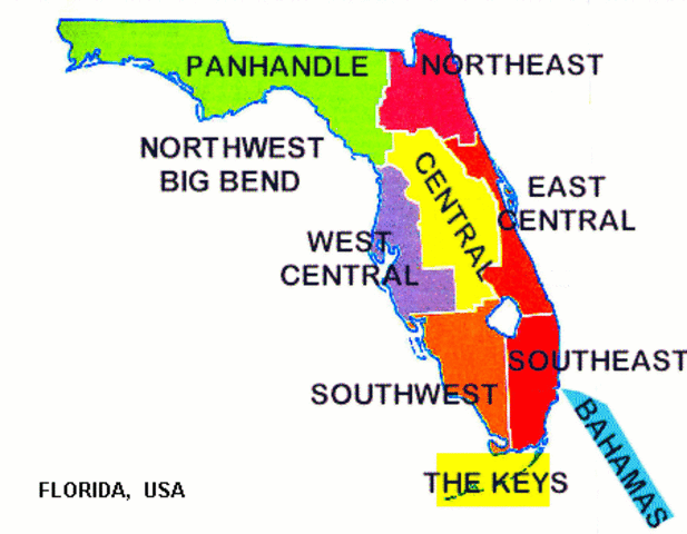 East & West Florida