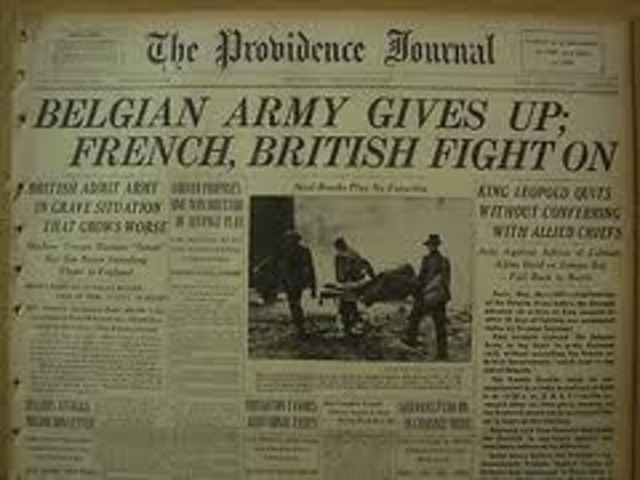Belgium surrenders