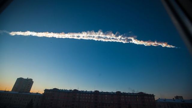 meteor hits russia
