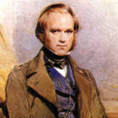 Charles Darwin serves as naturalist on HMS Beagle during expedition along the coast of Shouth America
