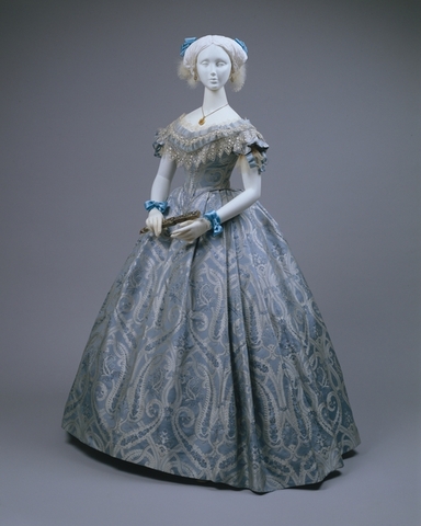 A ball gown for an older women