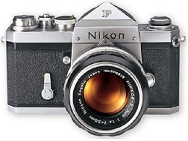 Nikon F SLR camera