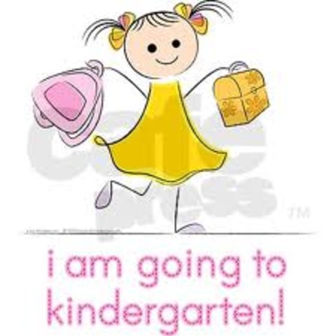 First day on kinderarten