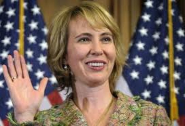 Representative Gabrille Giffords gets Shot