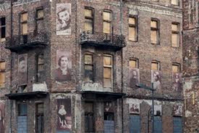 The Warsaw ghetto is closed off with approximately 500,000 inhabitants.