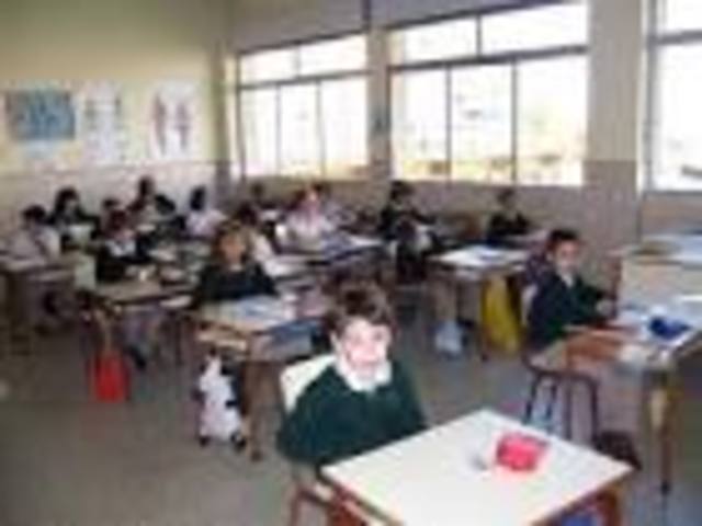 MI PRIMER DIA EN EL COLEGIO