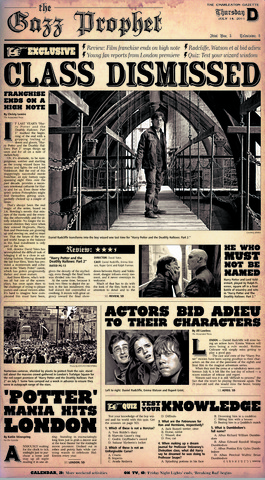 EXTRA, EXTRA READ ALL ABOUT IT!