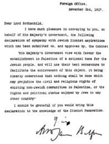 Balfour Declaration (Middle East)