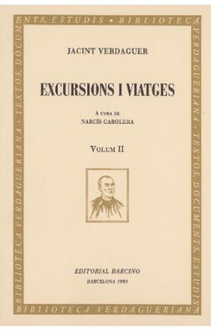 Guanya Jacint Verdaguer amb el escrit Excursions i Viatges