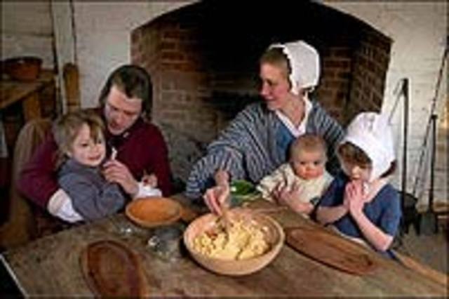Colonial Family Life in the 1700's