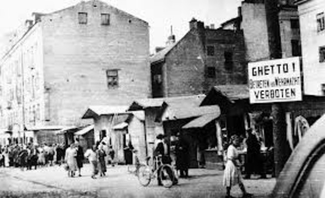 The Nazis order all of the ghettos in Poland and the Soviet Union destroyed.