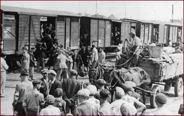 The Chelmno death camp opens near Lódz, Poland and the first gassing of victims in mobile gas vans occurs.