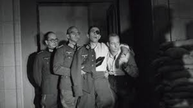 Some German officers caught.