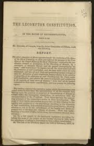 Lecompton Constitution