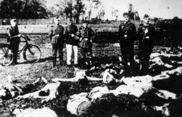 Seven thousand one hundred ninety-six Jews are deported from the Lódz ghetto to Chelmno where they are killed.