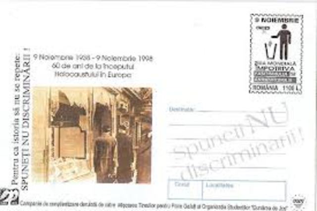 Romania passes law condemning adult Jews to forced labor.