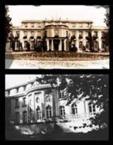 Fifteen Nazi and government leaders meet at Wannsee, a section of Berlin, to discuss the "final solution to the Jewish question".