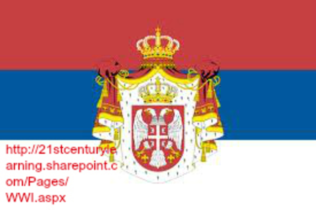 Austria declares war on Serbia