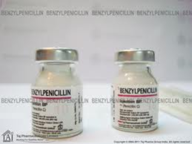 Benzylpenicillin was made .