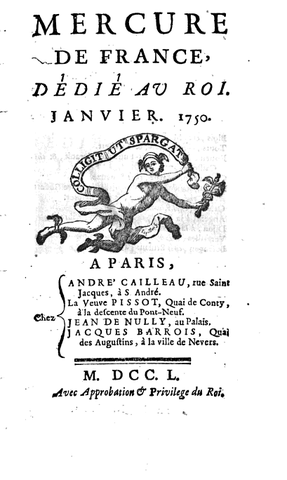 Direction du Mercure de France