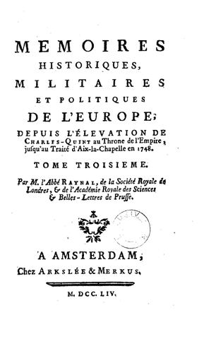 Édition augmentée des Mémoires historiques militaires et politiques