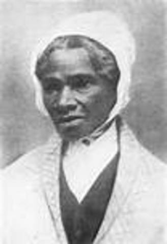 Sojourner Truth gives the "Ain't I a Woman" Speech