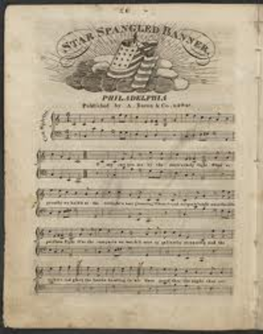 Writing of the Star Spangled Banner