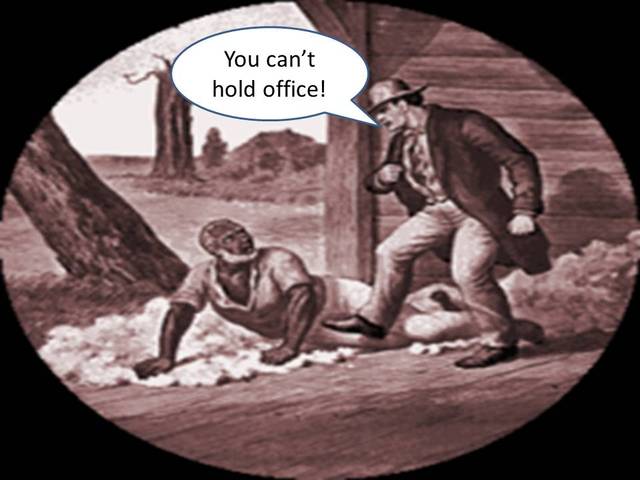 An Act That States Who Can and Can't Hold Public Office