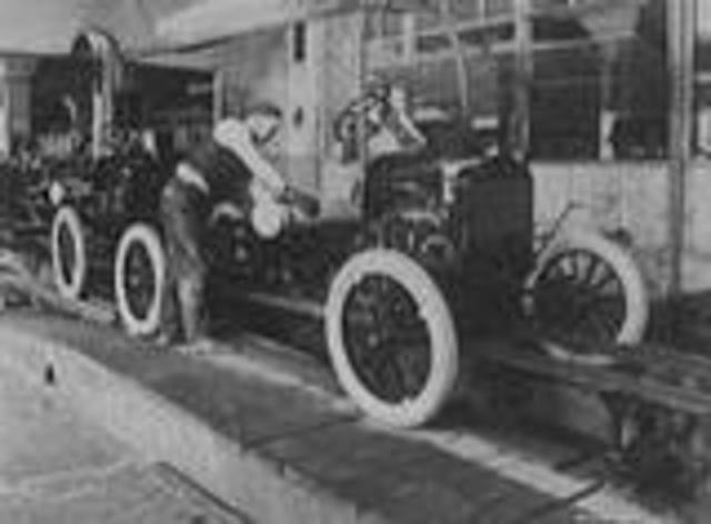 Model T invented by Henry Ford