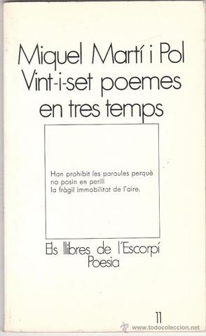 Vint-i-set poemes en tres temps.