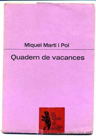 Quadern de vacances.