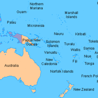 Timeline: Oceania 1750-1900