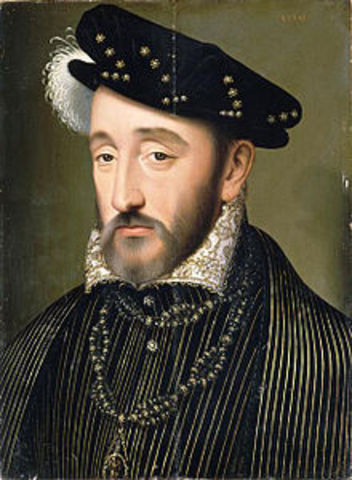 King Henry II of France died