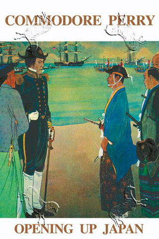 Opening up Japan (1850s)