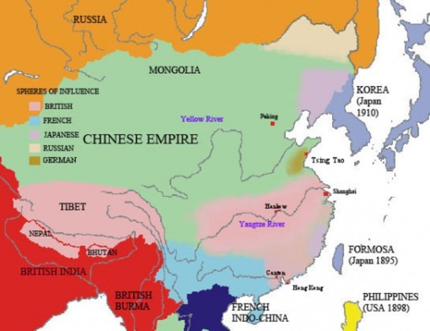 World Map 1900 Asia Southeast Asia: Industrialization And Global Intergration 1750-1900