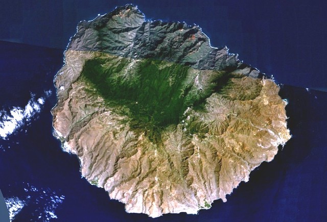 die Entstehung der Insel