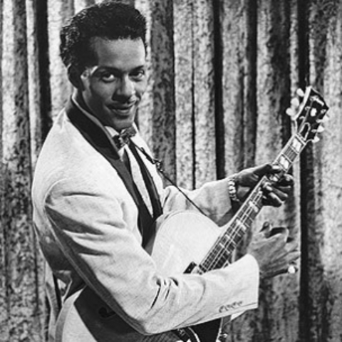 Musician Chuck Berry begins recording; his music will help shape rock-and-roll.