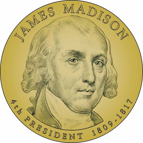 President Madison takes office