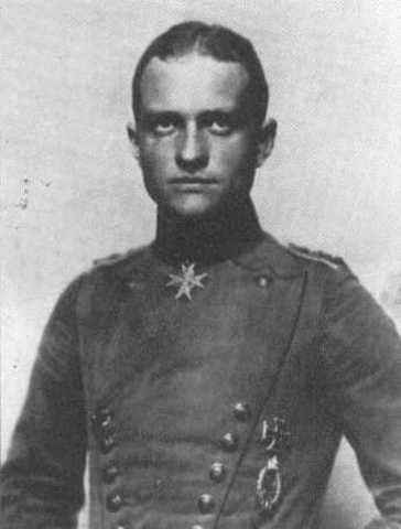 Germany - Germanys flying sce manfred von richthofen is shot down.