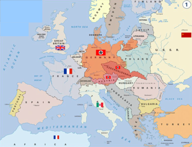 Germany invades Czechoslovakia