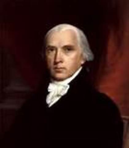 President Madison takes office