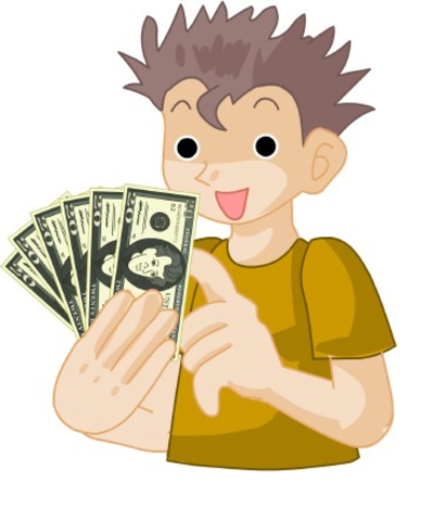 Peter ist mit dem Reisegeld nach Amerika gegangen.