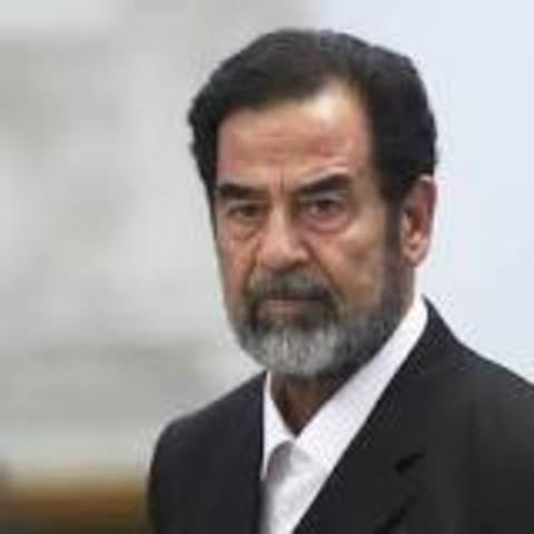 Saddam dies