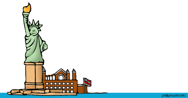 Johnny und seine Familie landeten in Amerika.